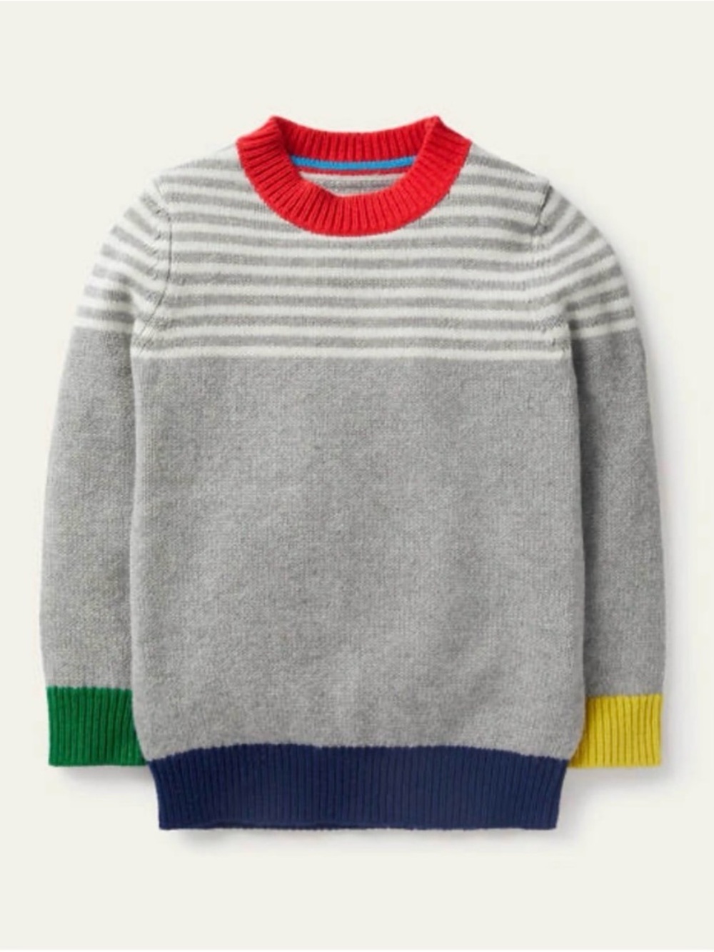 Boden Colourblock Crew Sweater